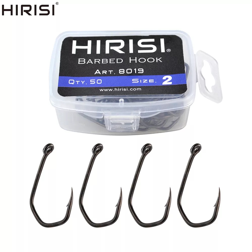 Fishing Hook Barbless - 50pcs ปลาคาร์พตะขอตกปลา Barbed Pinpoint Claw Hooks