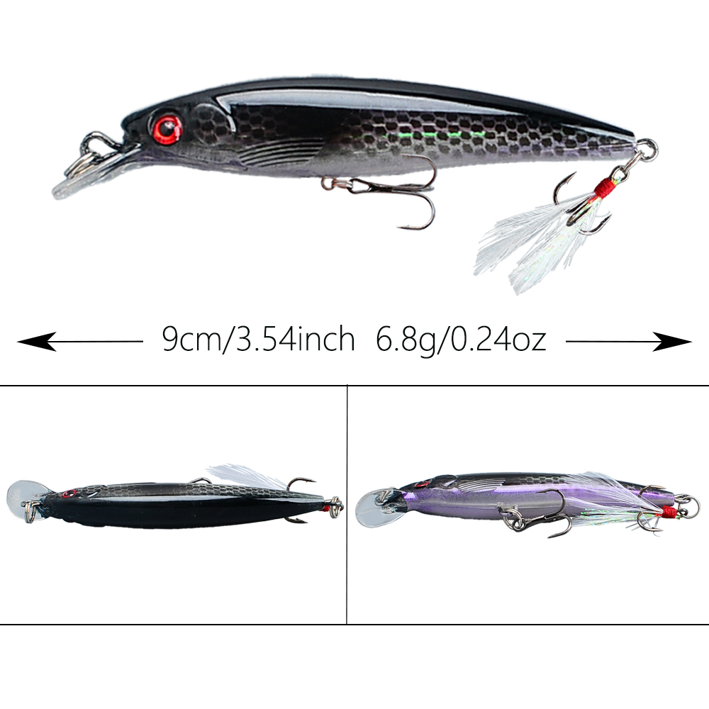 ชุดเหยื่อตกปลาไบโอนิค มินโนว์  - Fishing Hook Treble บทวิจารณ์และราคา