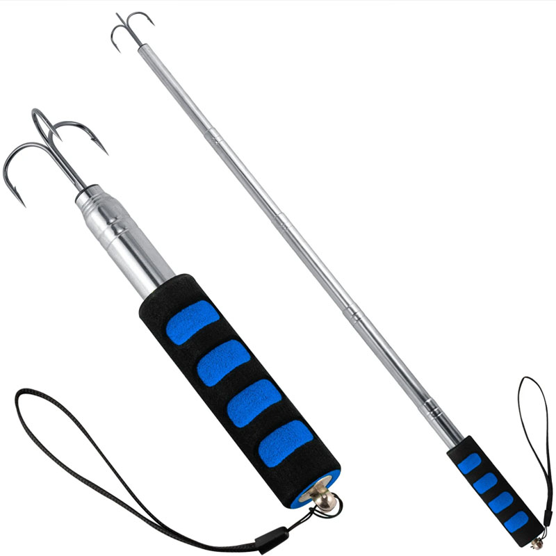คันเบ็ดตกปลาแบบยืดหดได้ ทำจากส - Fishing Hook Stainless Steel บทวิจารณ์และราคา