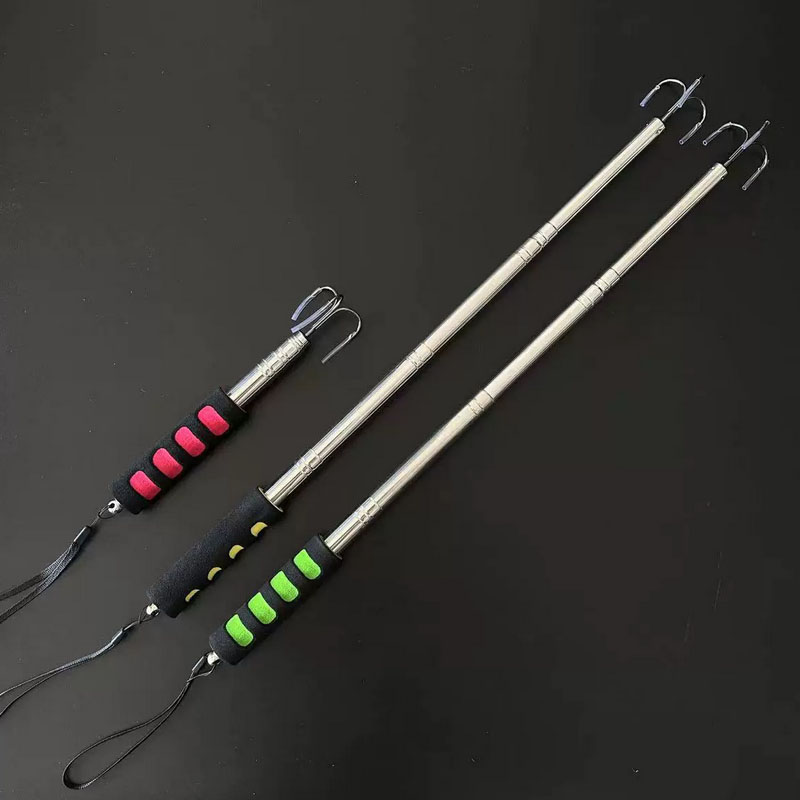 คันเบ็ดตกปลาแบบยืดหดได้ ทำจากส - Fishing Hook Stainless Steel บทวิจารณ์และราคา