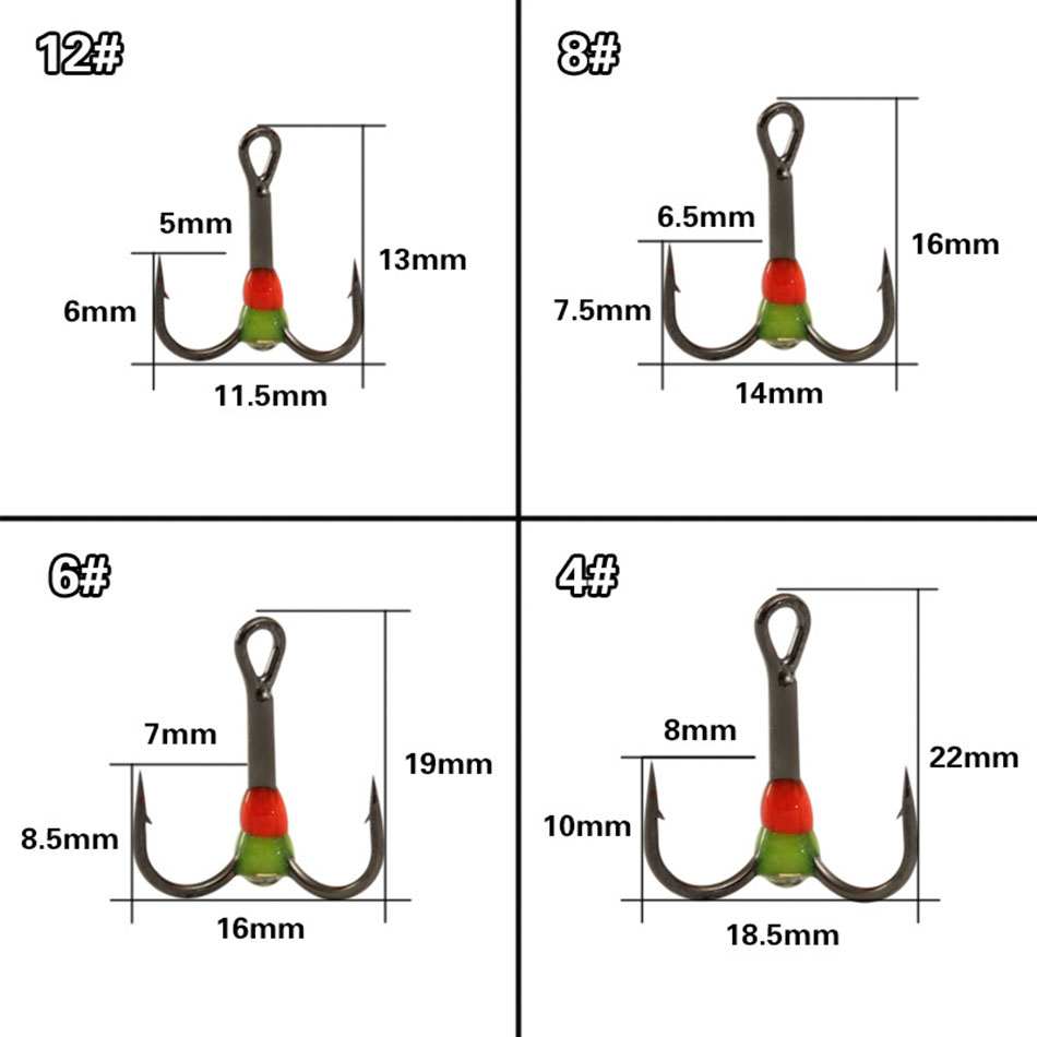 5pcs40pcs ตกปลาน้ําแข็ง Rainbo - Fishing Hook Assortment บทวิจารณ์และราคา