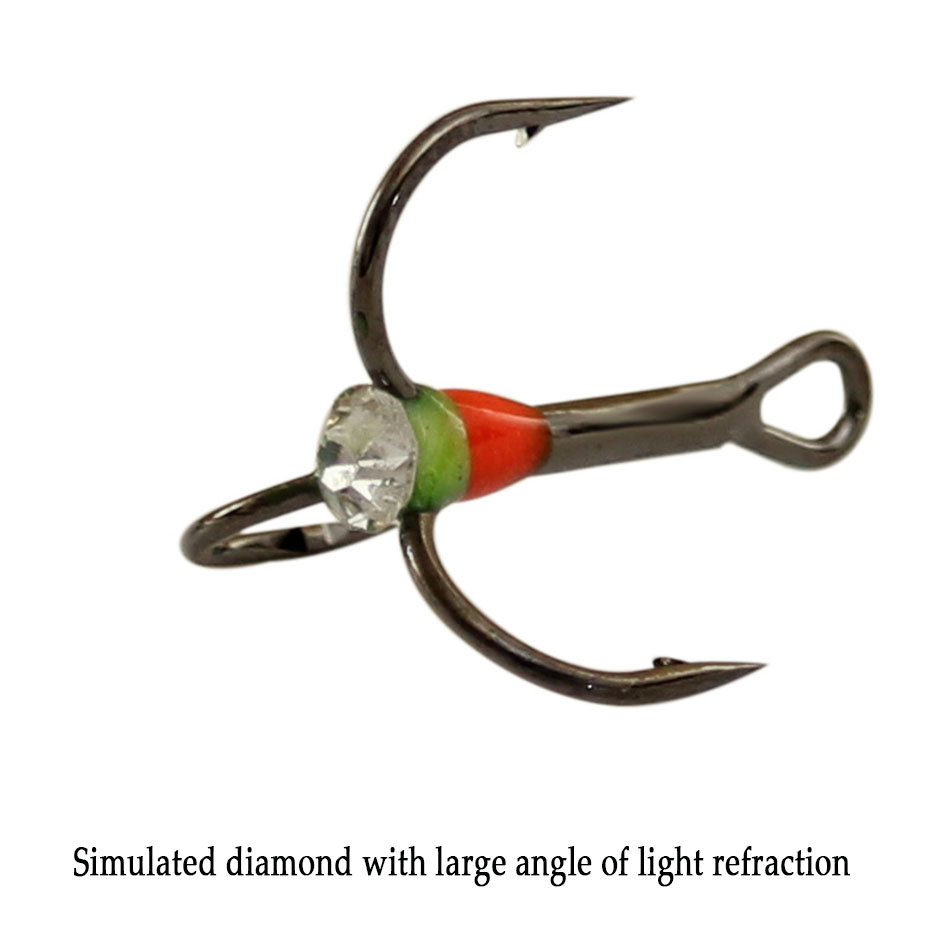 5pcs40pcs ตกปลาน้ําแข็ง Rainbo - Fishing Hook Assortment บทวิจารณ์และราคา