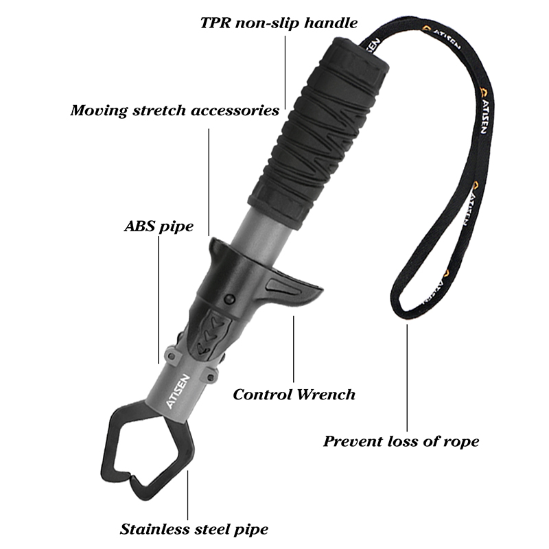 ที่คีบปลาปากแหลมสแตนเลสแบบพกพา - Fishing Hook Remover บทวิจารณ์และราคา