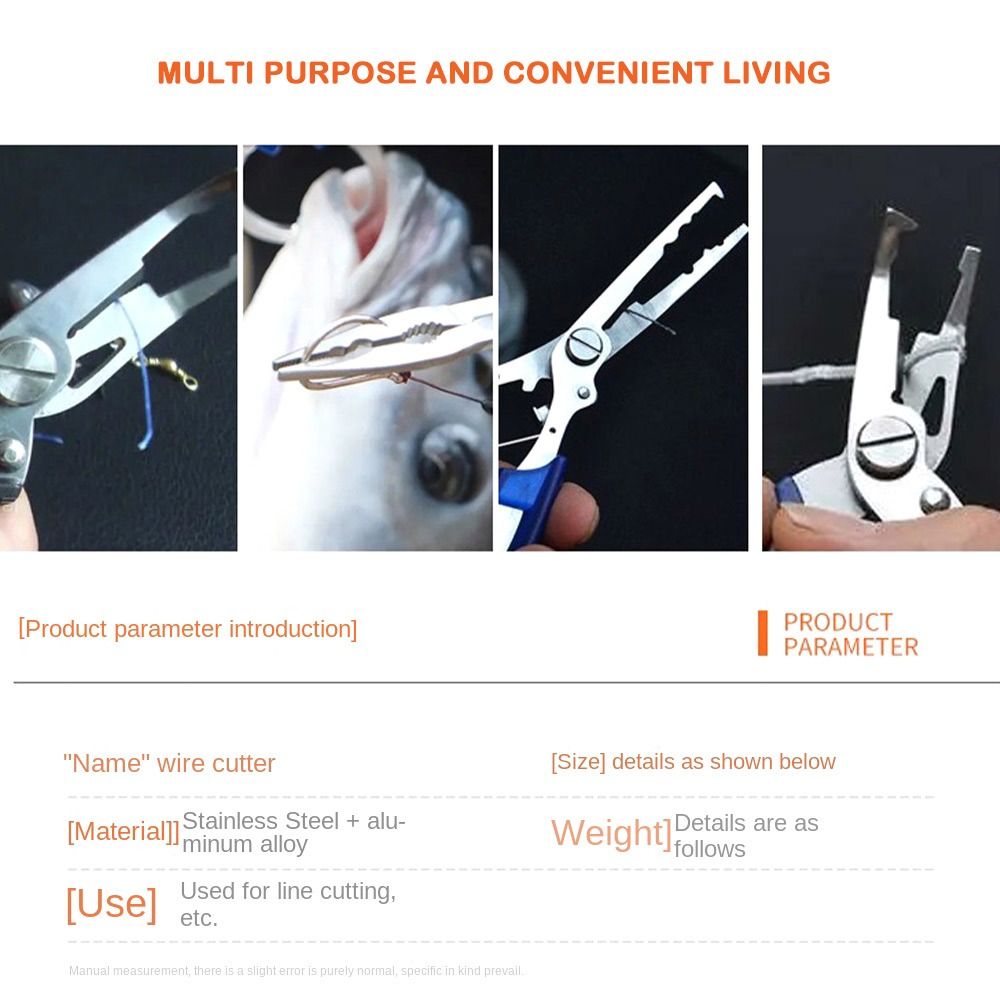 อลูมิเนียมอัลลอยด์ตกปลาคีมกรรไ - Fishing Hook Remover บทวิจารณ์และราคา