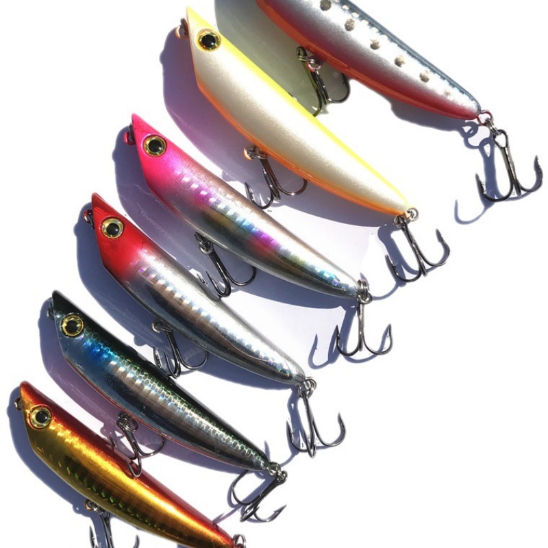 เหยื่อตกปลาทรงดินสอเหยื่อล่อสุ - Fishing Hook Treble บทวิจารณ์และราคา