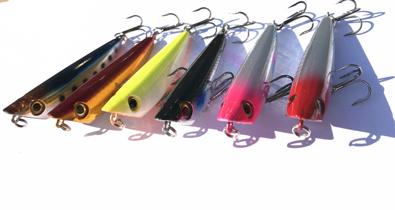 เหยื่อตกปลาทรงดินสอเหยื่อล่อสุ - Fishing Hook Treble บทวิจารณ์และราคา