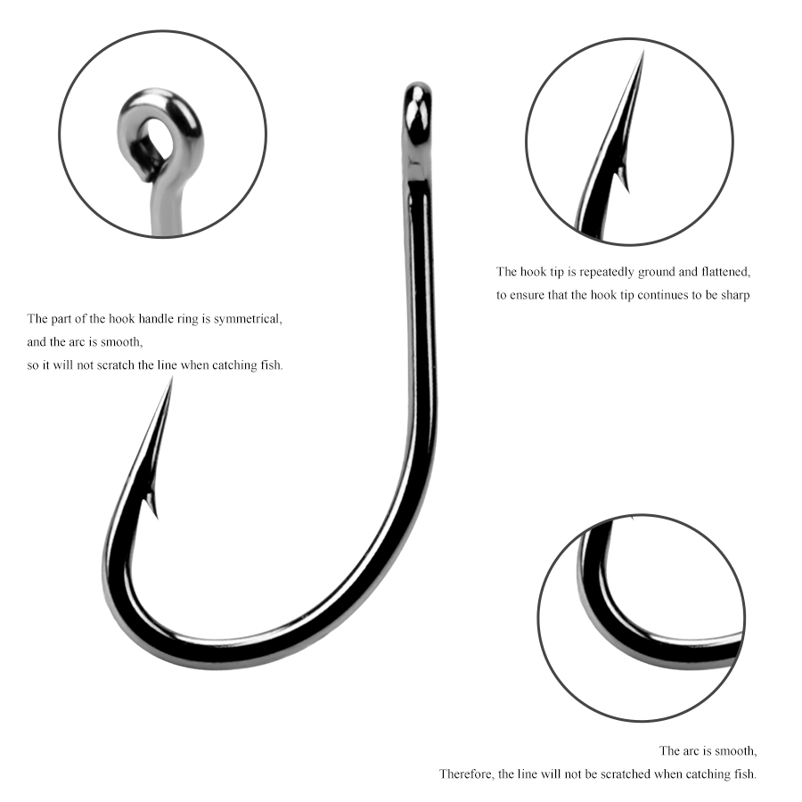 FISH KING เหล็กกล้าคาร์บอนสูง  - Fishing Hook Assortment บทวิจารณ์และราคา