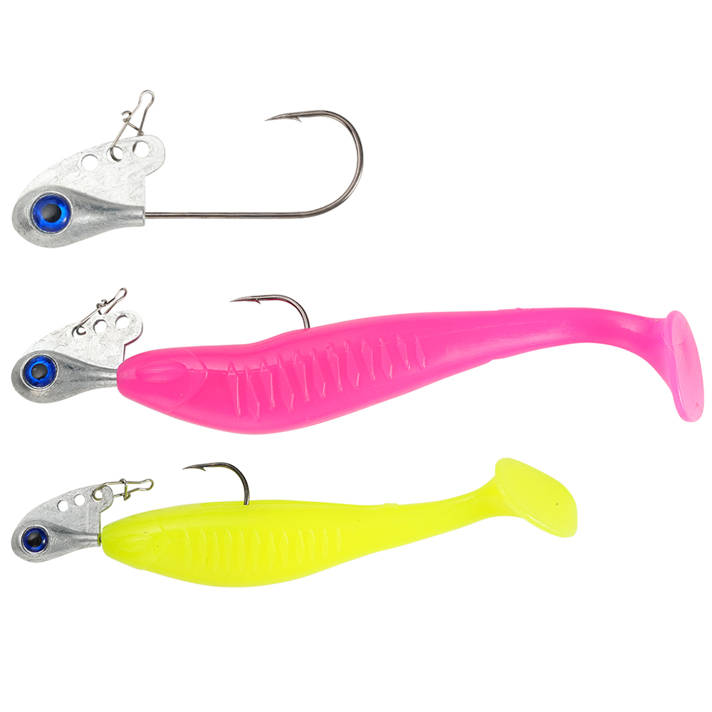 ชุดเหยื่อตกปลาแบบนิ่ม 2 ชิ้น พ - Fishing Hook Size บทวิจารณ์และราคา