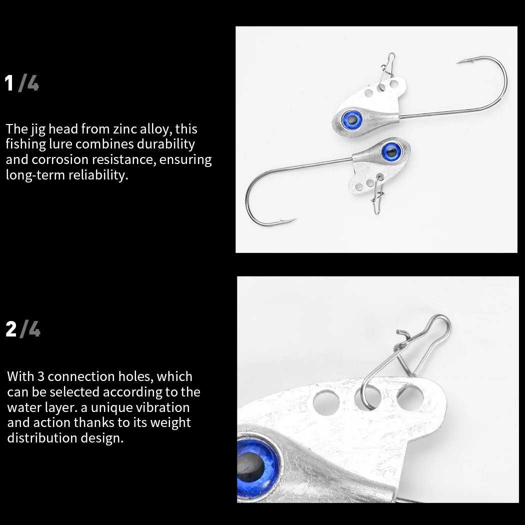 ชุดเหยื่อตกปลาแบบนิ่ม 2 ชิ้น พ - Fishing Hook Size บทวิจารณ์และราคา