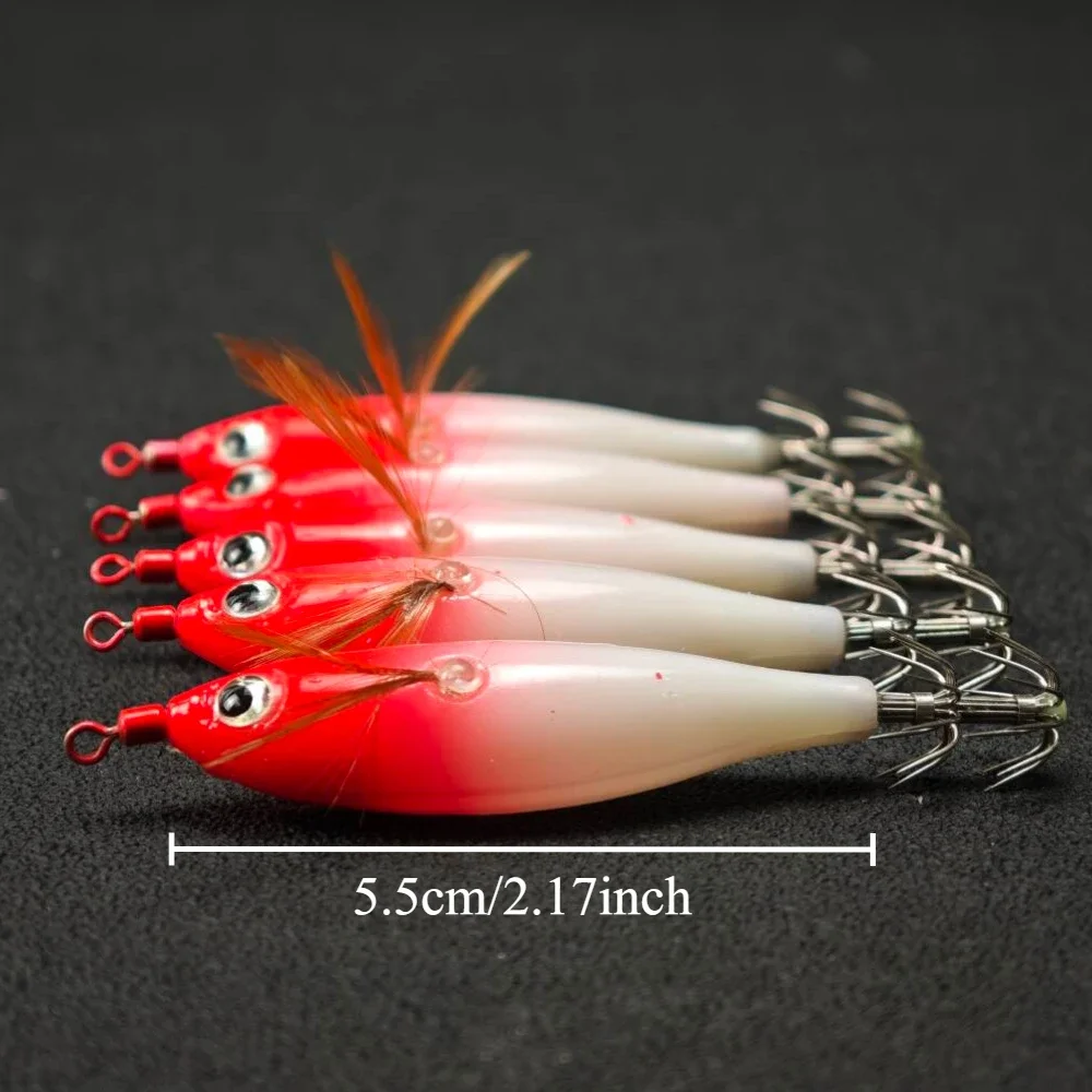 ชุดเหยื่อตกปลาหมึกปลาหมึกยักษ์ - Fishing Hook Jig บทวิจารณ์และราคา