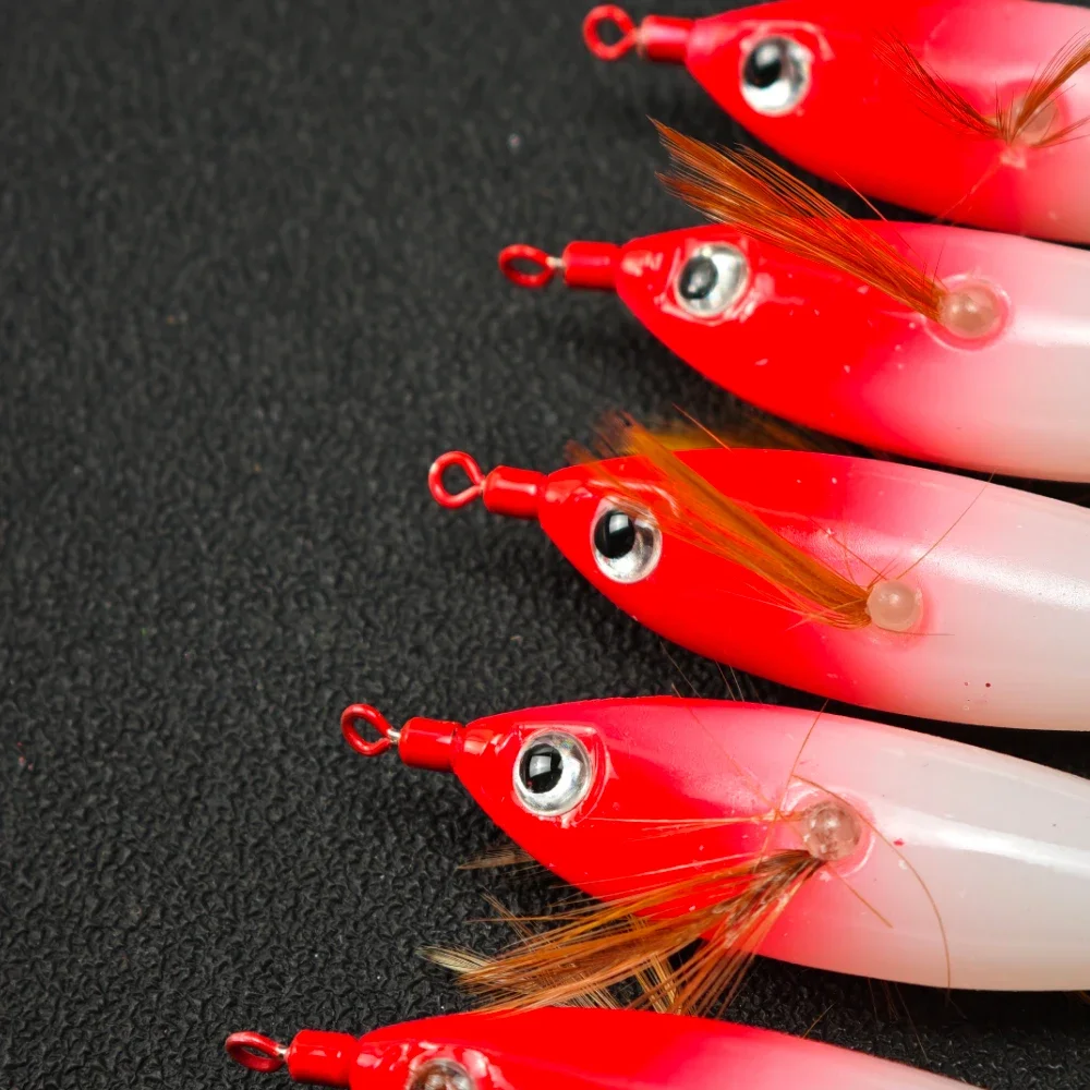 ชุดเหยื่อตกปลาหมึกปลาหมึกยักษ์ - Fishing Hook Jig บทวิจารณ์และราคา