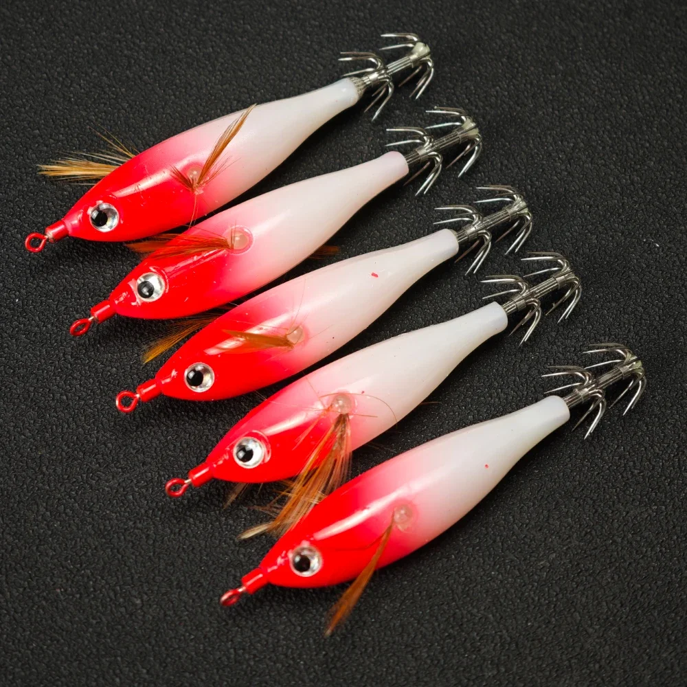 ชุดเหยื่อตกปลาหมึกปลาหมึกยักษ์ - Fishing Hook Jig บทวิจารณ์และราคา