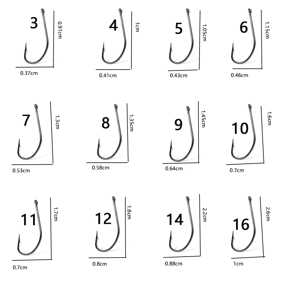 1 แพ็ค LS-9939 ตะขอตกปลา อุปกร - Fishing Hook Assortment บทวิจารณ์และราคา