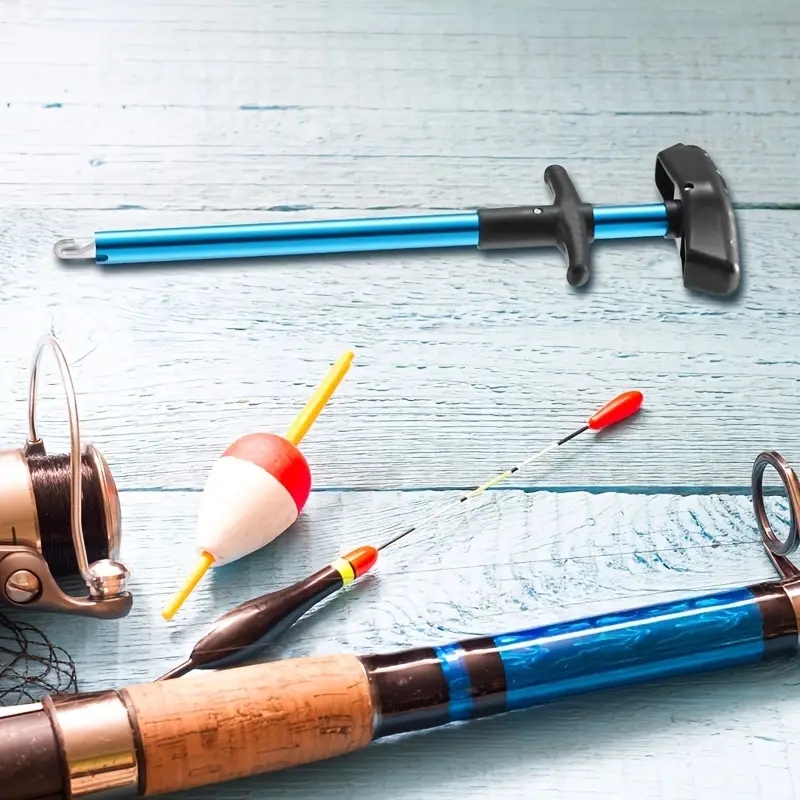 1 PC แบบพกพาอลูมิเนียม T-Hook  - Fishing Hook Sharpener บทวิจารณ์และราคา