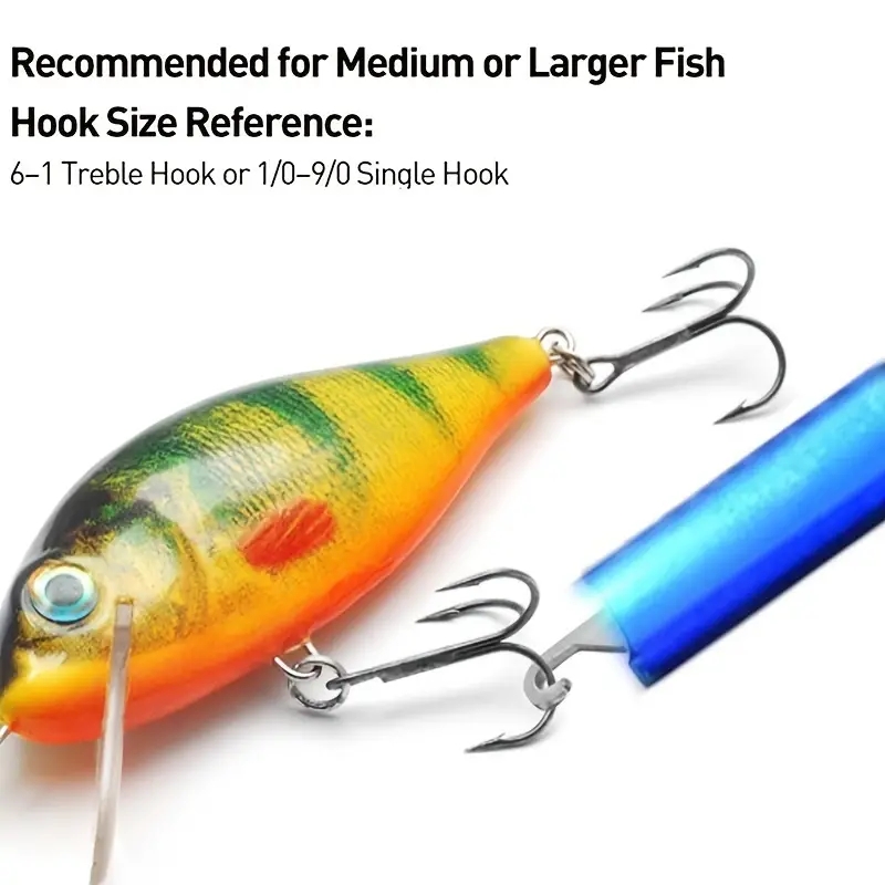 1 PC แบบพกพาอลูมิเนียม T-Hook  - Fishing Hook Sharpener บทวิจารณ์และราคา