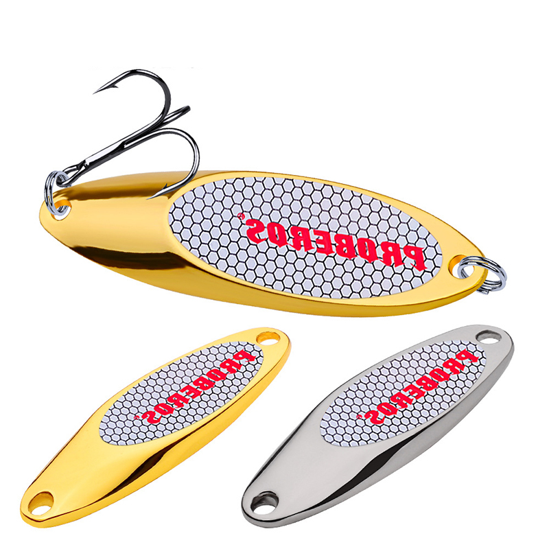 เหยื่อตกปลาแบบช้อนโลหะ 3g-60g  - Fishing Hook Treble บทวิจารณ์และราคา
