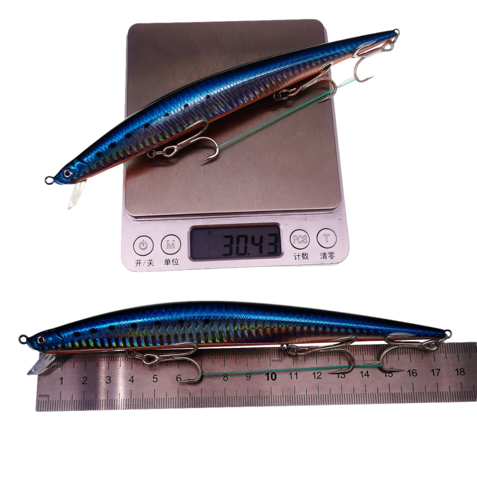 เหยื่อปลอม MUKUN 175 มม. 30 กร - Fishing Hook Treble บทวิจารณ์และราคา