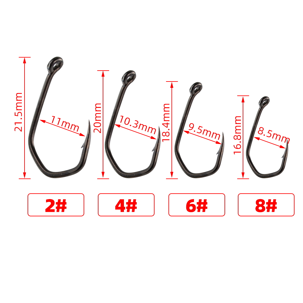 50pcs ปลาคาร์พตะขอตกปลา Barbed - Fishing Hook Barbless บทวิจารณ์และราคา