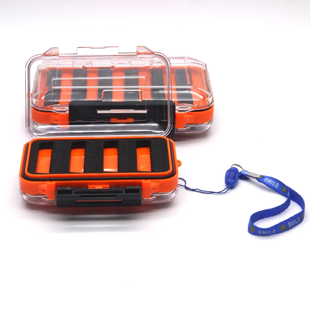 Fly Hook กล่องคู่ด้านข้าง Fly  - Fishing Hook Box บทวิจารณ์และราคา