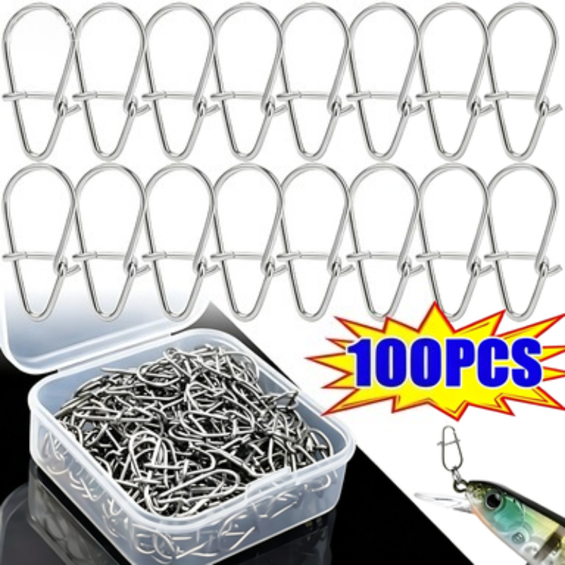 ตะขอเกี่ยวสายเบ็ดสแตนเลส 100 ช - Fishing Hook Stainless Steel บทวิจารณ์และราคา