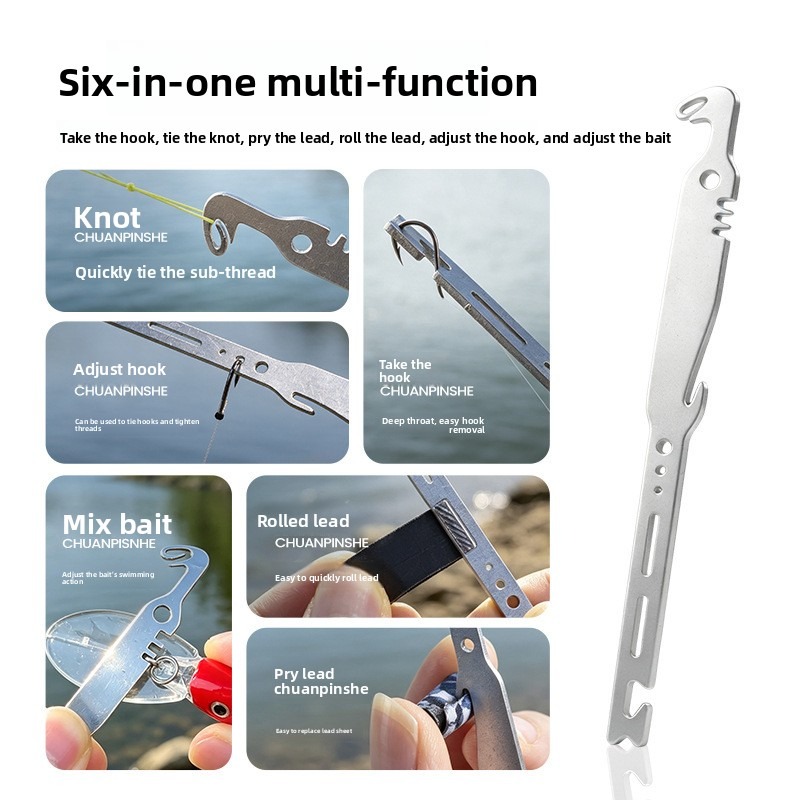 QAJTAO ชุด 4 ชิ้น อุปกรณ์ถอดเบ - Fishing Hook Remover บทวิจารณ์และราคา