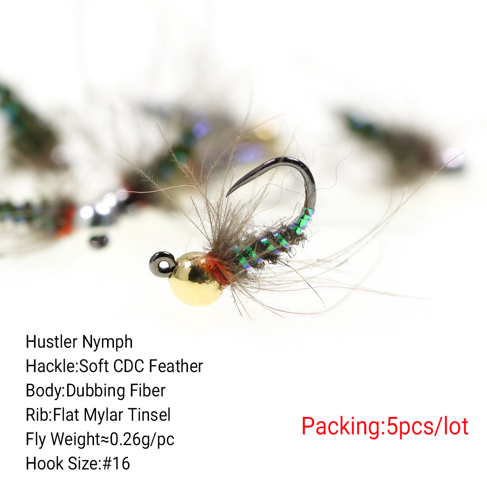 ICERIO Hustler Nymph Fly Tungs - Fishing Hook Size บทวิจารณ์และราคา
