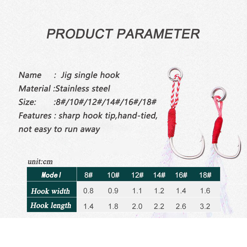 20 ชิ้น/ถุงตกปลา Cast Jigs Ass - Fishing Hook Barbless บทวิจารณ์และราคา