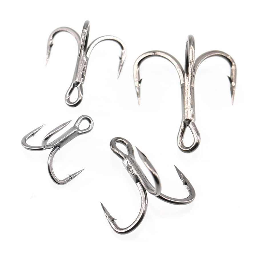 ตกปลา Treble Hook 6X คาร์บอนสต - Fishing Hook Offset บทวิจารณ์และราคา